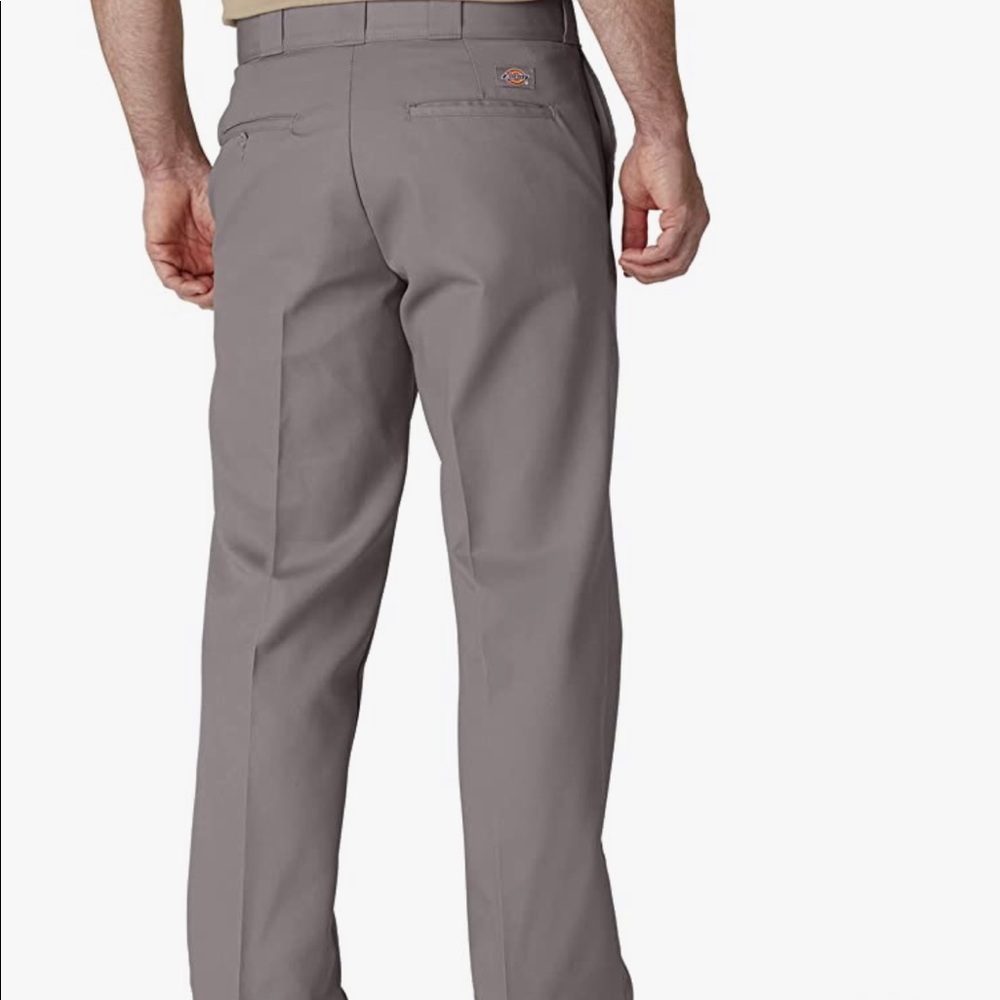 Men’s Dickies 874 Work Pants 38x28,Silver, New! Dickies pants